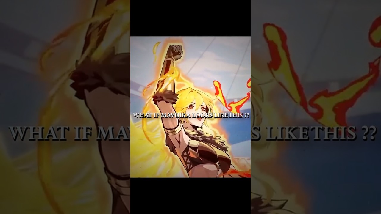 Mavuika as god of war !! 🔥🔥🔥#genshinimpact #mavuika