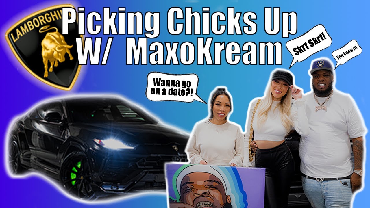 Maxo Kream Picking up girls part 3 |in Lamborghini urus @edikanexotics