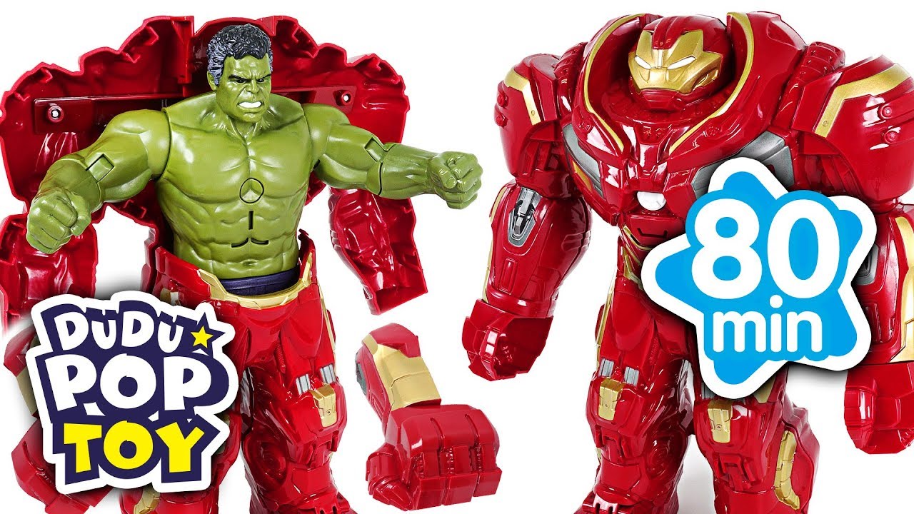 May 2018 TOP 10 Videos 80min Go! Avengers, PJmasks and Transformers - DuDuPopTOY