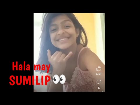 may sumilip,.. SCARY?!?