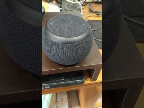 Maybe it's the one and only Galaxy Home mini smart speaker you can see in Taiwan...