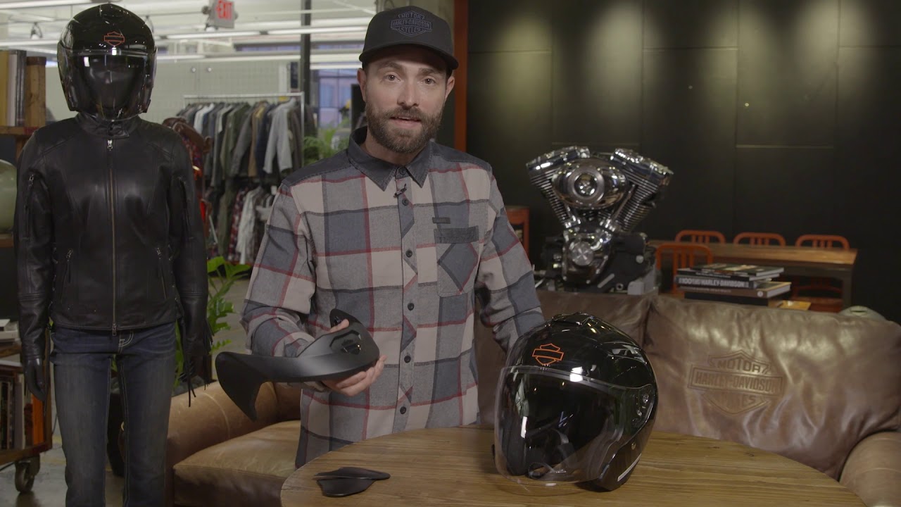 Maywood Interchangeable Sun Shield H27 3/4 Helmet