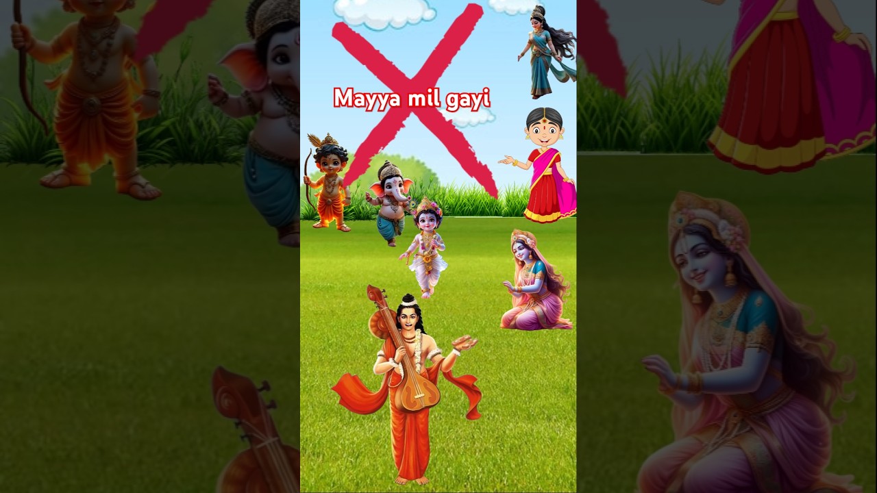 Mayya mil gayi kya? 👩❤️😢#hindugod #shortsviral #vfx