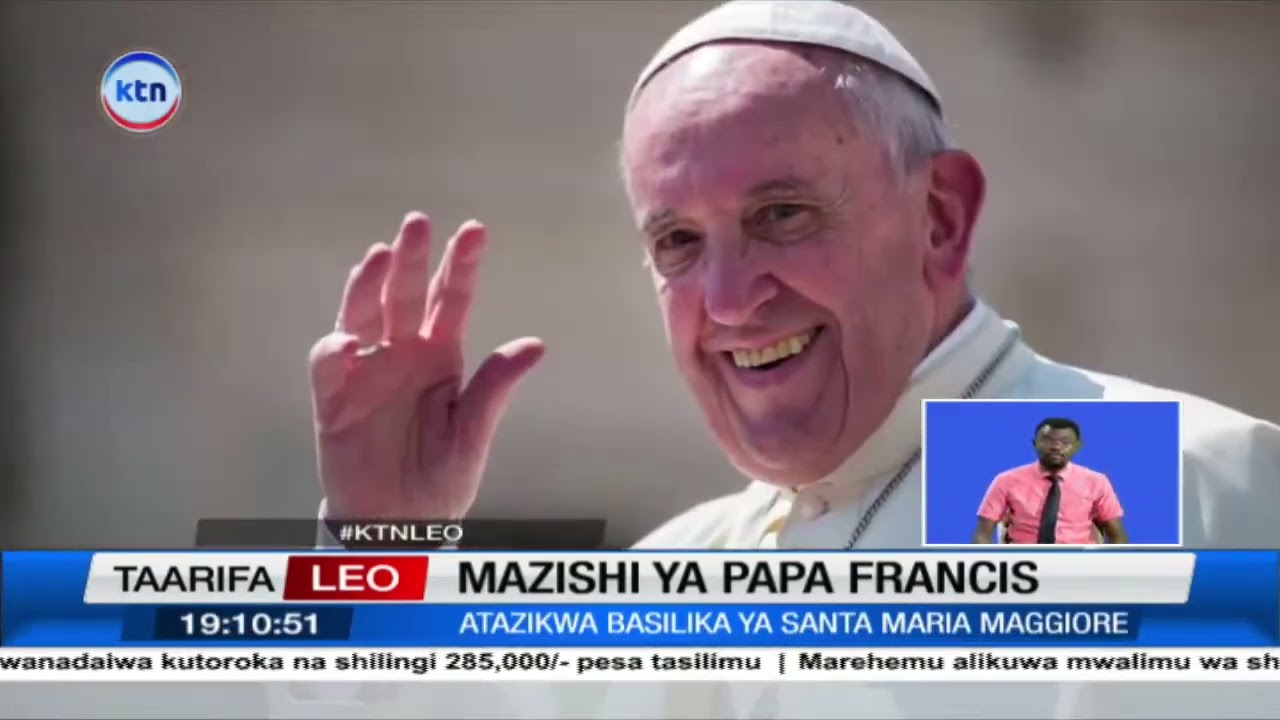 Mazishi ya Papa Francis, maandalizi ya mazishi yaendelea kwa sasa, Papa Francis kuzikwa Aprili 26