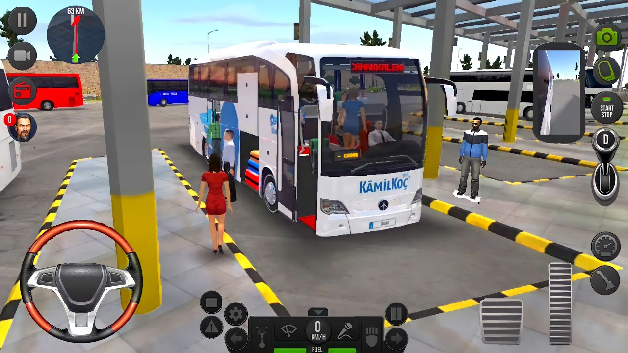 MB TRAVEGO 15 SHD TRIP ✈️🚌| Bus Simulator Ultimate | Bus Games