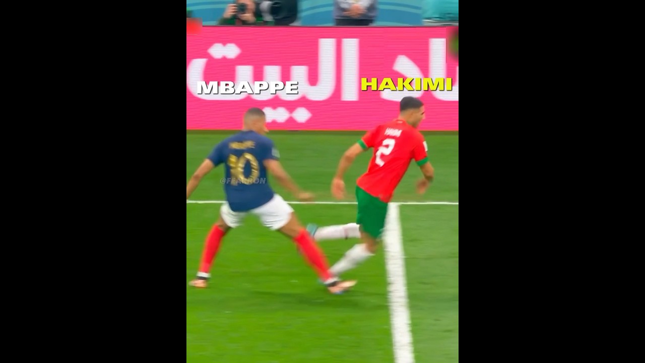 Mbappe + Hakimi = Best Friends 😍