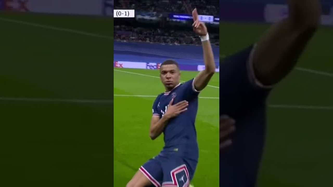 Mbappe Gol Sevinci