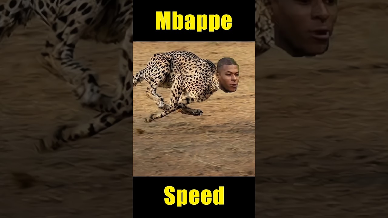 Mbappe vs Ronaldo speed #shorts #football #ronaldo