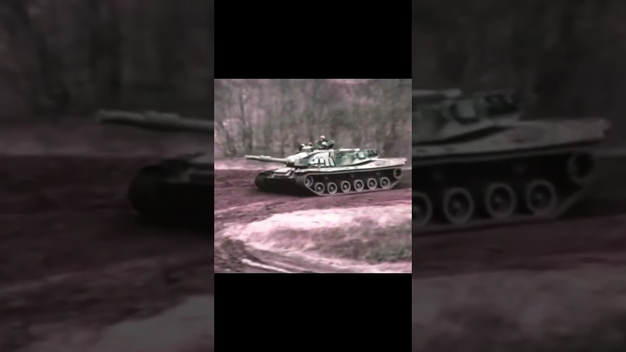 MBT-70 (KpfPz 70) Tank #mbt #tank #mbt70 #panzer #coldwar