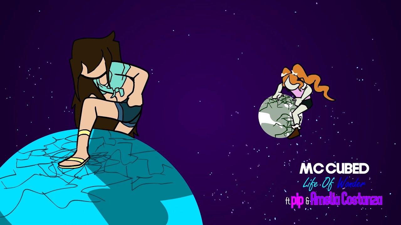 MC CUBED - Life Of Wonder ft. pip & Amelia Costanza (Lyric Video)