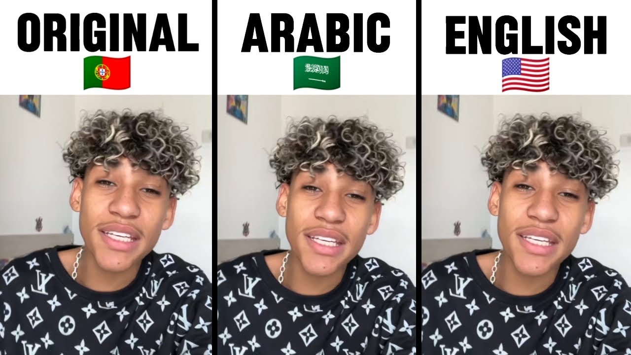 MC Xangai Menina Do Job / Original vs Arabic vs English