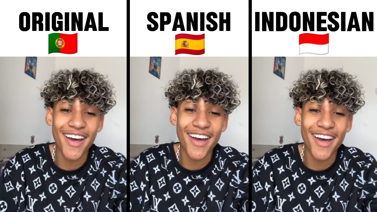 MC Xangai Menina Do Job / Original vs Spanish vs Indonesian