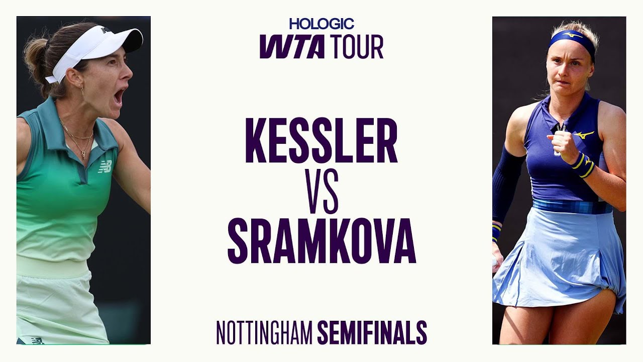 McCartney Kessler Vs. Rebecca Sramkova | Nottingham Semifinal 2025 | WTA Match Highlights