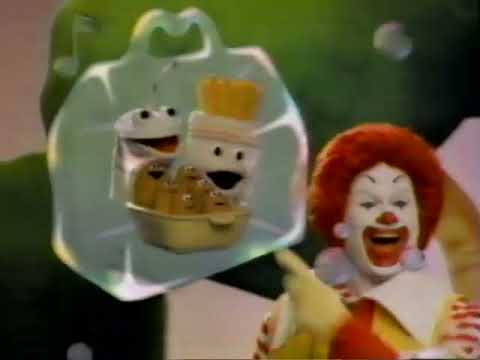 McDonald’s Happy Meal The Little Mermaid Commercial | 1980s & 1990s Commercials