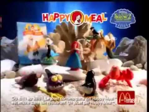 McDonald's Little Mermaid 2 Happy Meal Commercial