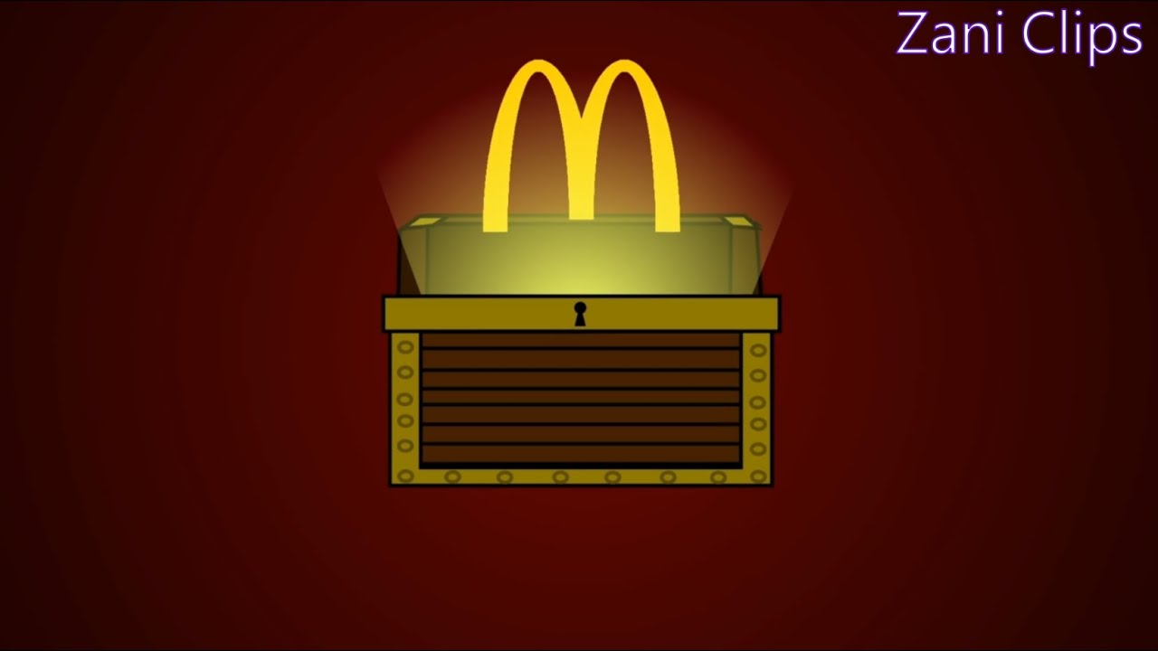 McDonalds Surprise Treasure Chest Zani Logo Effects!