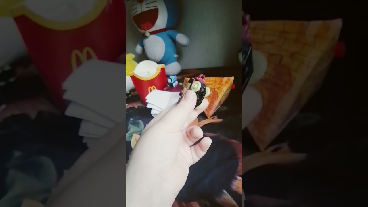 mcdonald's thomas and friends minis James train vs tornado