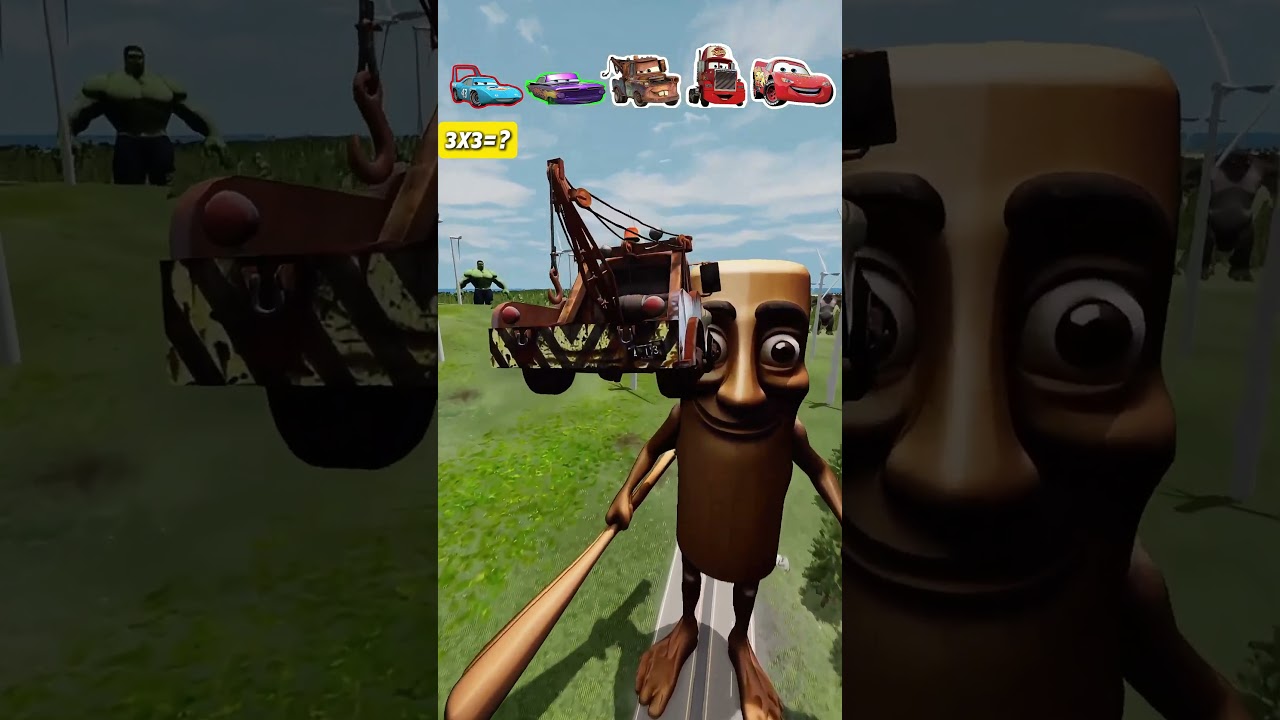 💚McQueen vs Sally vs Mater vs Doc Hubson vs Ramone  💥💨#cars #beamingdrive #cars