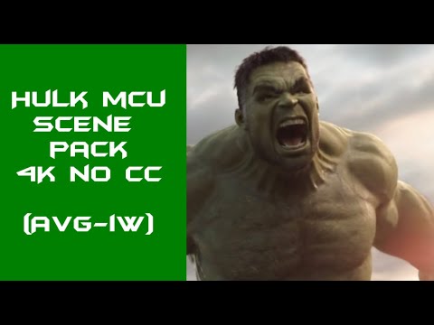 MCU Hulk Scene Pack for Edits | 4K no CC | Avengers-Infinity War
