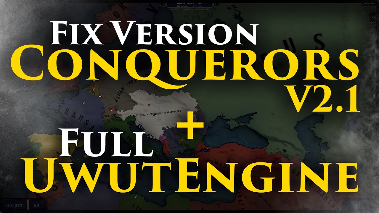 ŞİMDİ İNDİR! | (Mobil & PC) Conquerors v2.1 + UwutEngine Full - Age of History 2