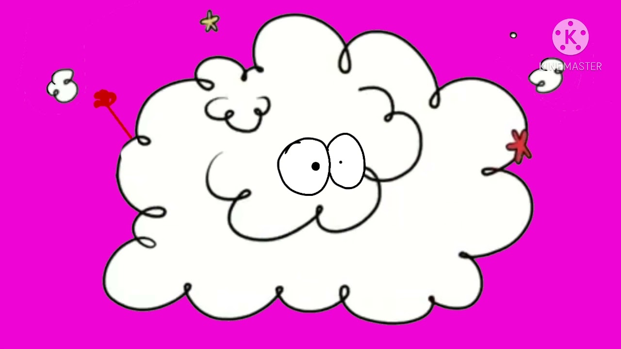 Me and my friends have a fight on a fight cloud (chroma key template)