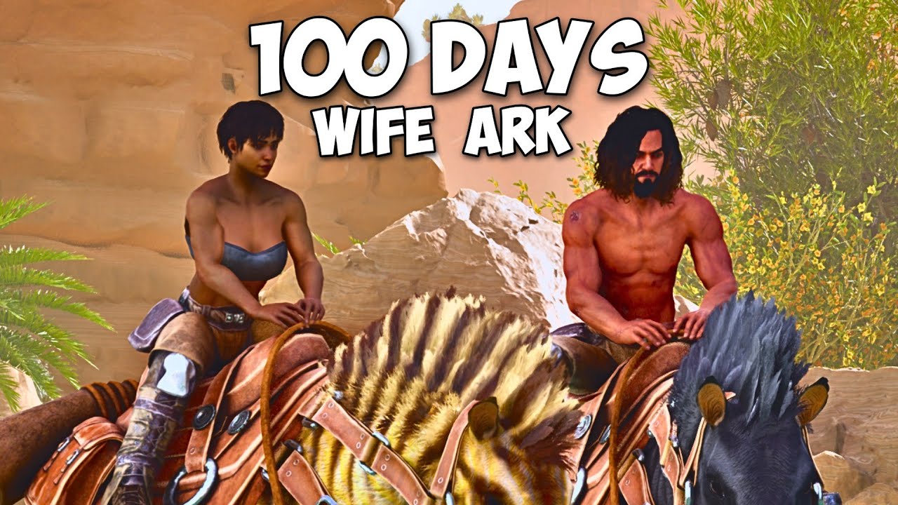 Me and My Wife Play 100 Days Of Ark Scorched Earth! [1/10]