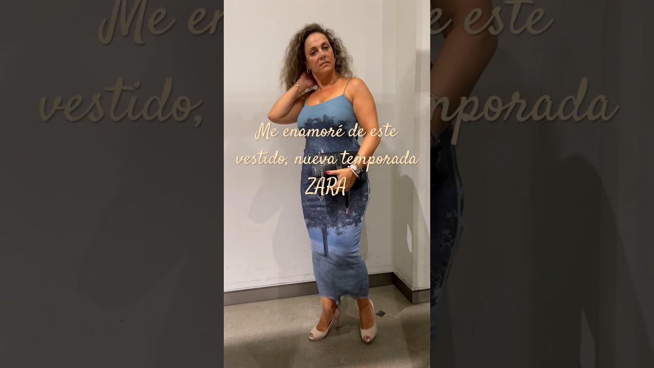 Me enamoré de este vestido ya está en mi armario #beautyblogger #fashionblogger #outfitzara
