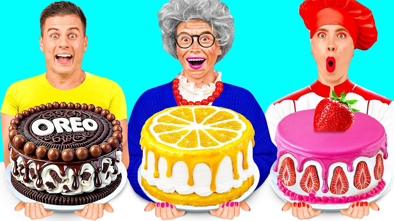 Me vs Grandma Cooking Challenge | Funny Food War by Fun Teen
