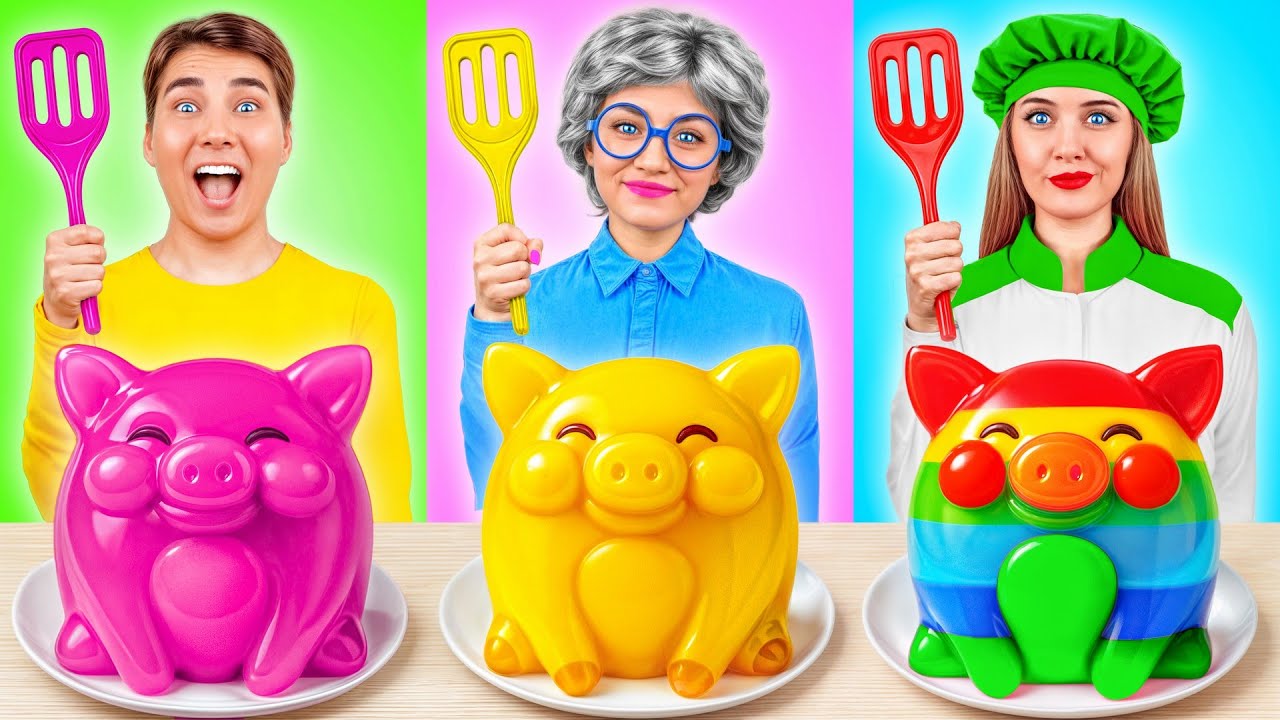 Me vs Grandma Cooking Challenge | Kitchen Battle with Secret Gadgets by Multi DO Smile