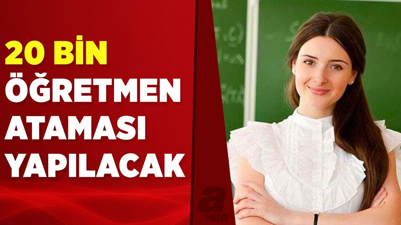 MEB'den 20 bin öğretmen ataması açıklaması! İşte branş dağılımı, taban puanlar ve kontenjanlar