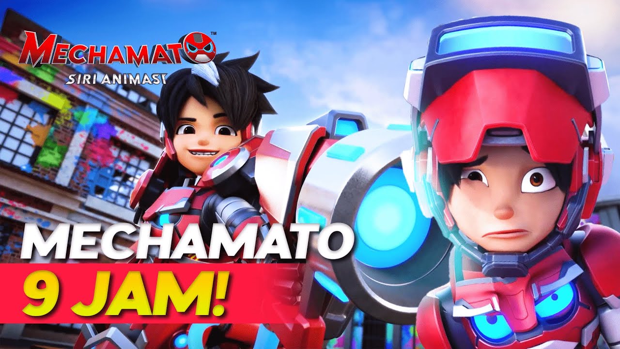 Mechamato Mega FUN! | MARATHON Musim 1 & 2 (9 JAM!)
