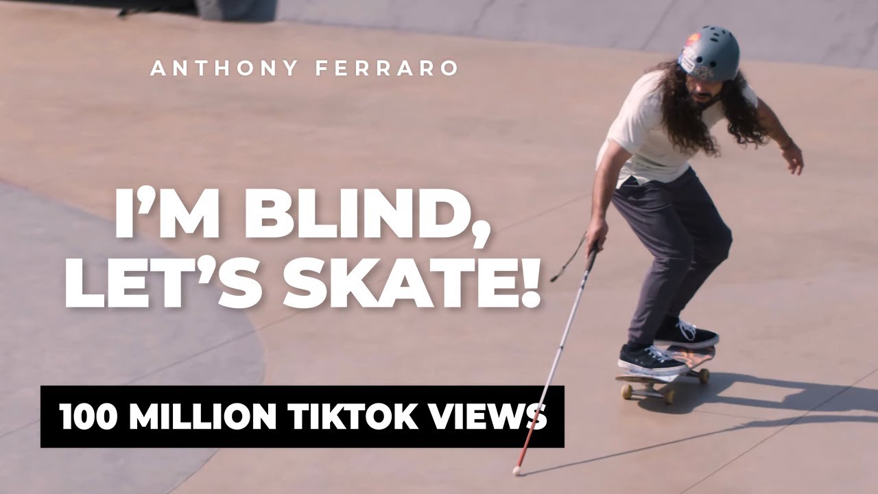 Meet Blind Skateboarder Anthony Ferraro | Gymshark