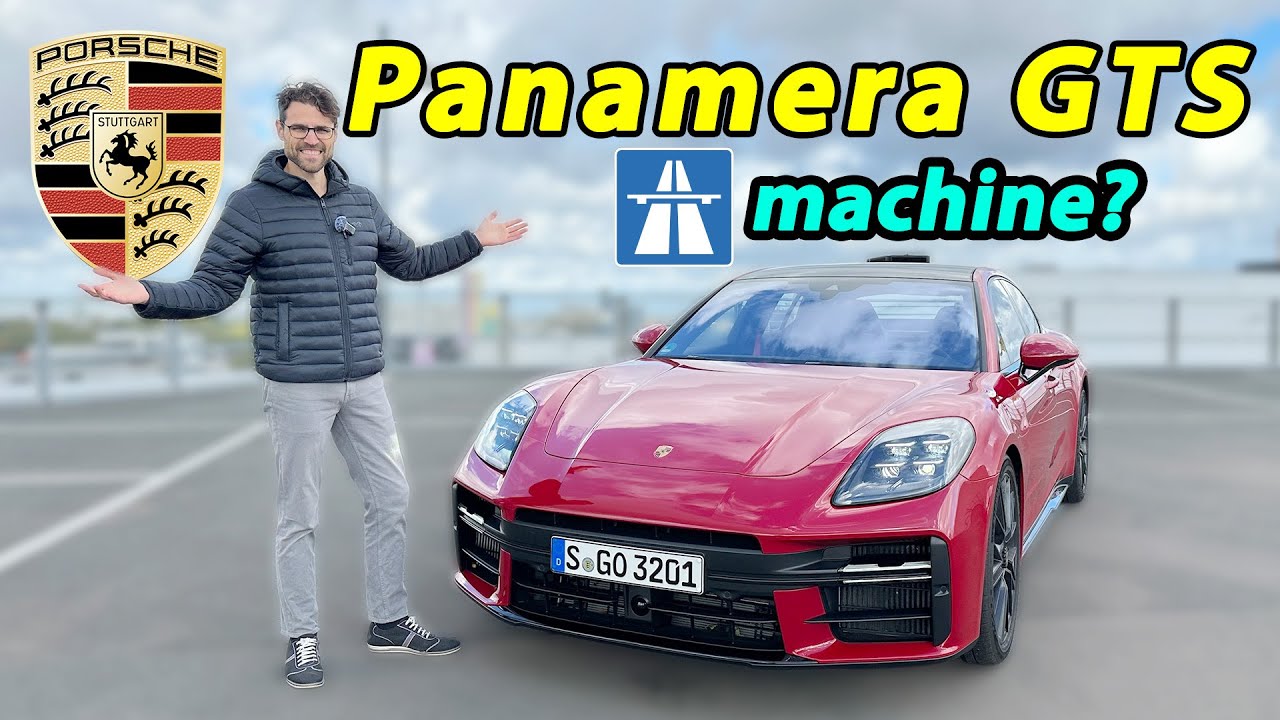 Meet me at the Autobahn: New 2025 Porsche Panamera GTS driving REVIEW