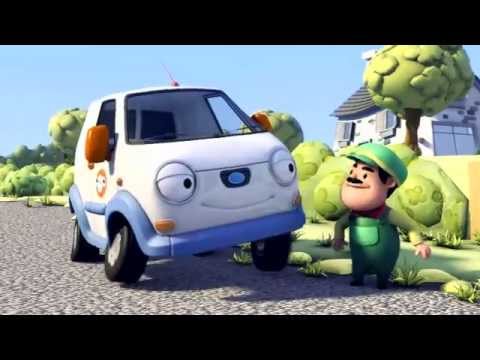 Meet Olly the Little White Van