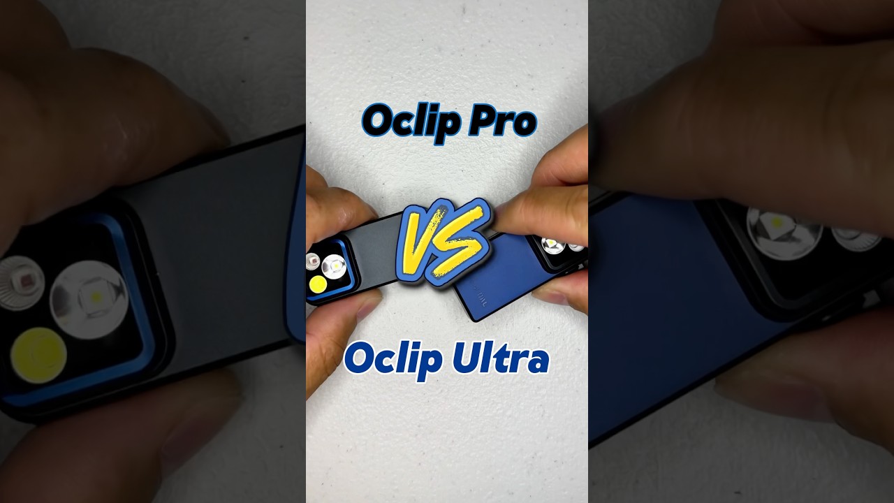 Meet the new Olight Oclip Ultra, versus Oclip Pro #edc #tools #olight #newproduct