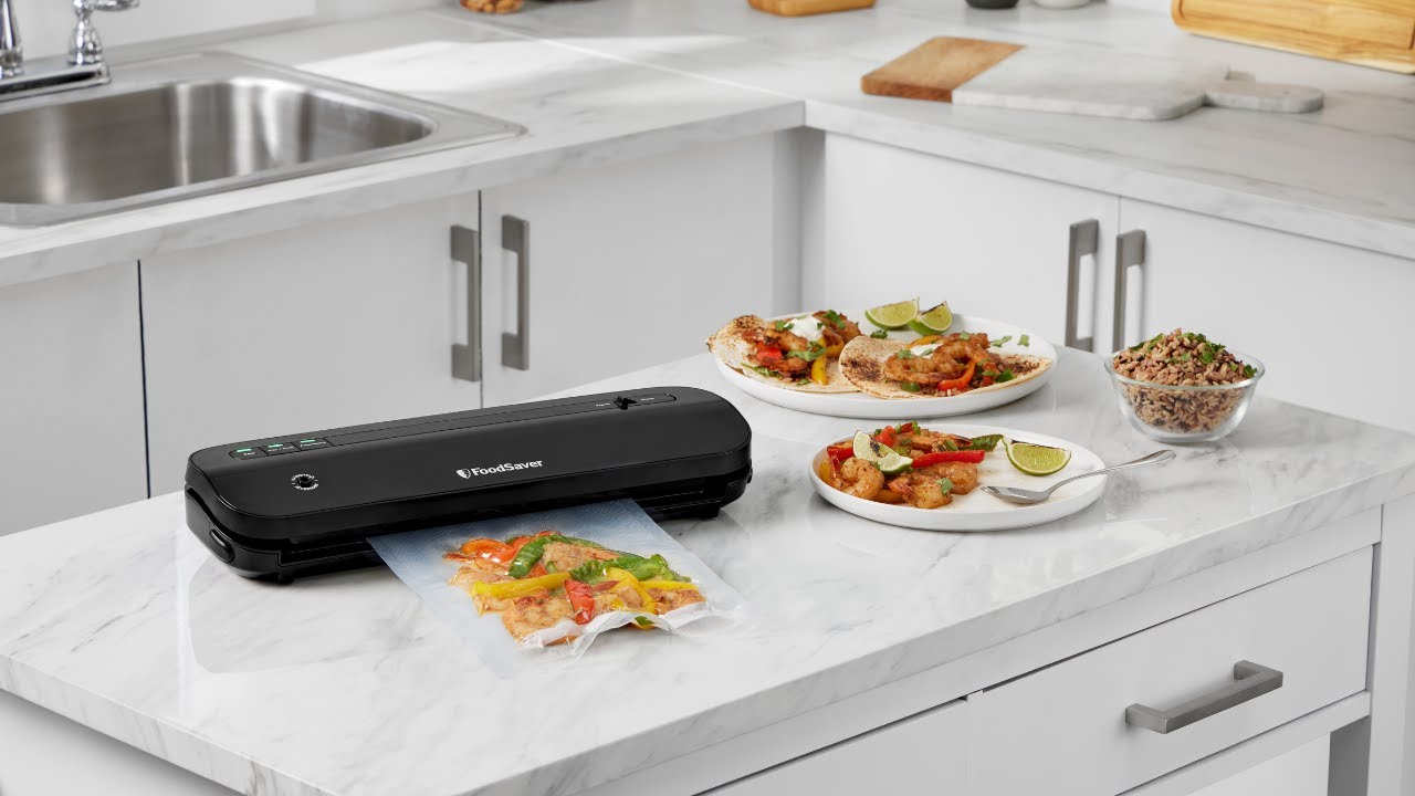 Meet The New Space Saving Vacuum Sealer from FoodSaver