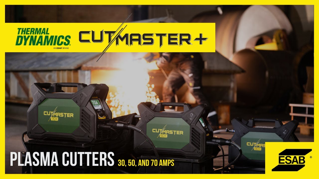 Meet the NEW Thermal Dynamics Cutmaster+ Plasma Cutters from ESAB