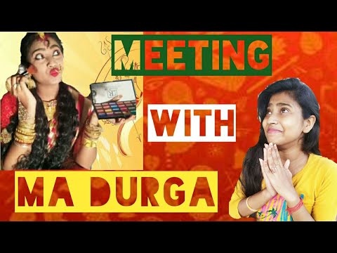 Meeting with ma Durga || Durga Puja Special || #durgama #durgapuja #bongposto #bengalicomedy