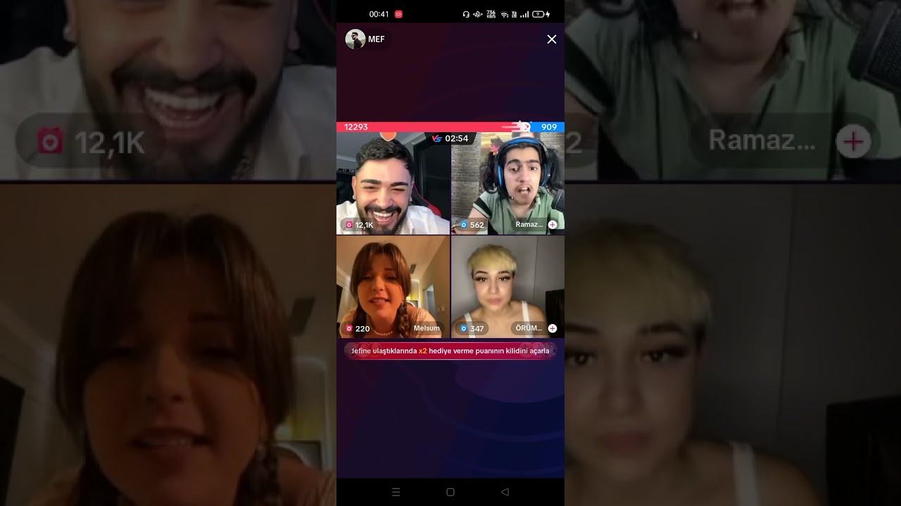 Mef,Melsum,Ramazan,Örümcek🤣 kesintisiz yayın|28/07/2023|