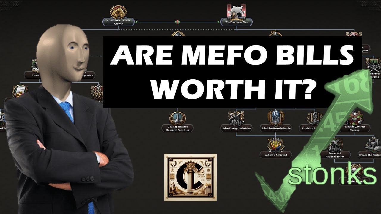 MEFO Bills v Recovering Economy: Comparing the German Economic Branches in HOI4 Götterdämmerung