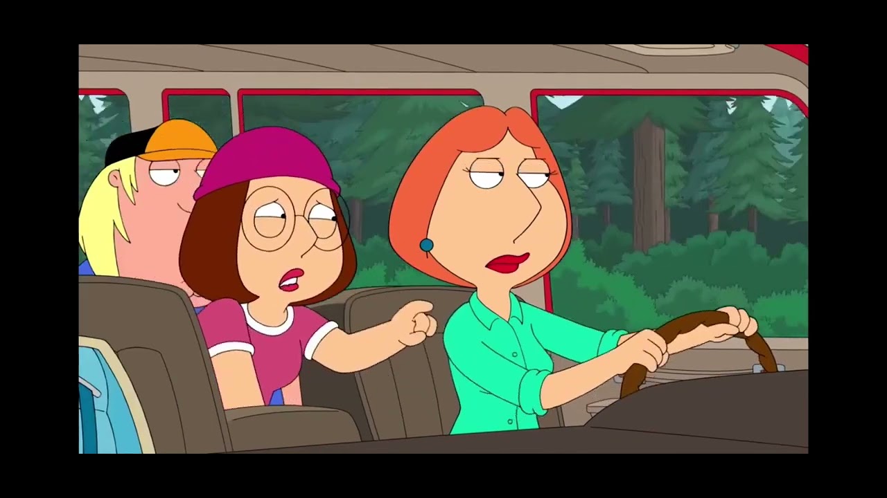 Meg poops in the car