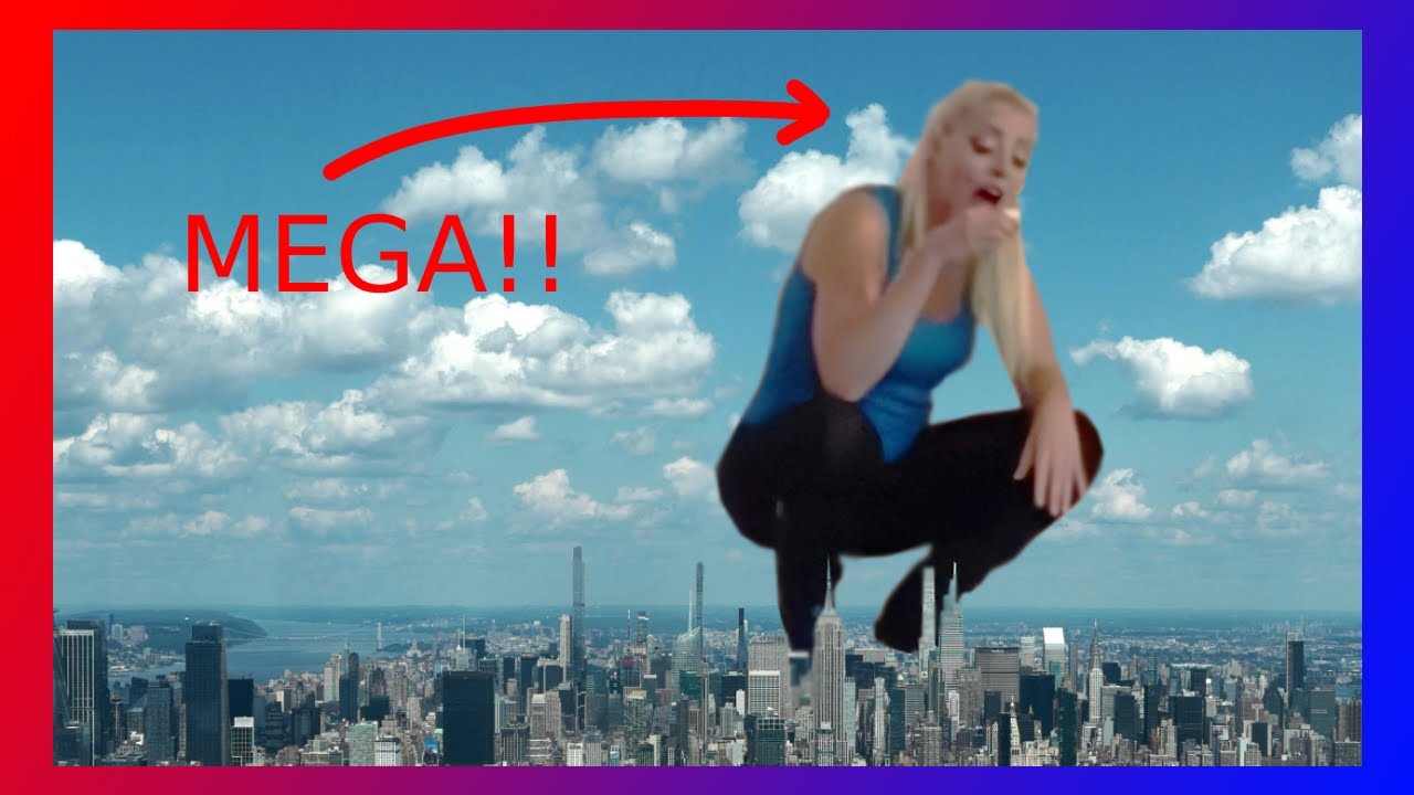 Mega Alyssa! [Giantess/巨大娘]