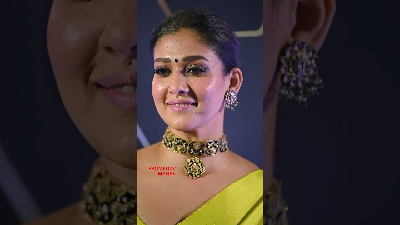 MEGA UNCUT : Nayanthara seen in Saree look at Dadasaheb Phalke Awards 2024 | ProMedia