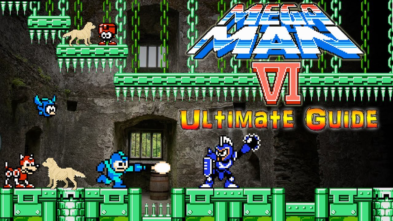 #MegaMan6 Mega Man VI - NES - ULTIMATE GUIDE - ALL Stages, ALL Bosses, ALL Secrets, 100%