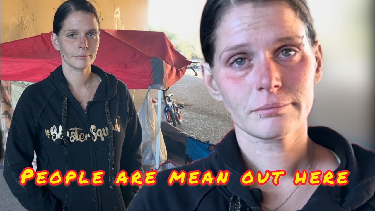 Megan 32 battling cancer and living under a bridge