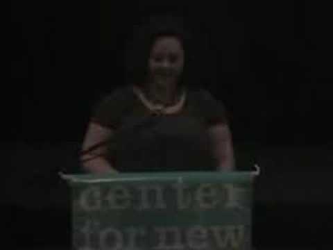 Megan Peterson of NNAF speaks at This Is What Women Want
