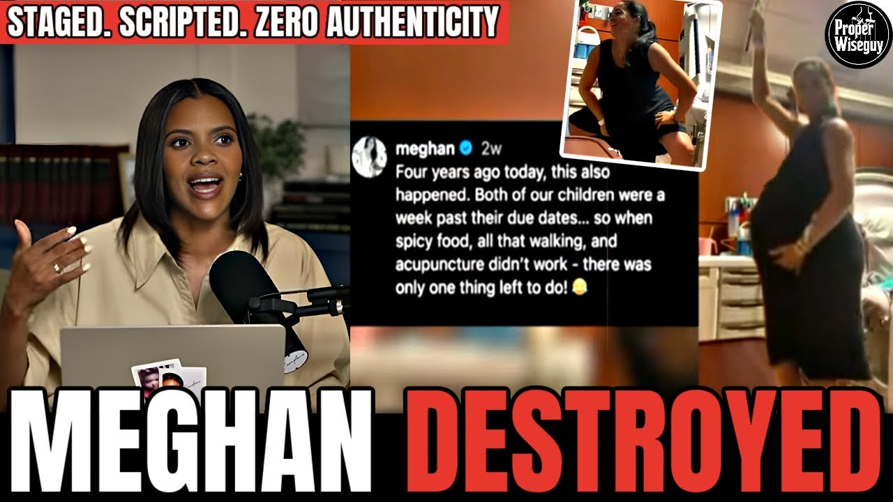 Meghan Markle HUMILIATED! Candace Owens CALLS OUT Her FAKE Twerking “Authenticity” PR Stunt?! 🎥