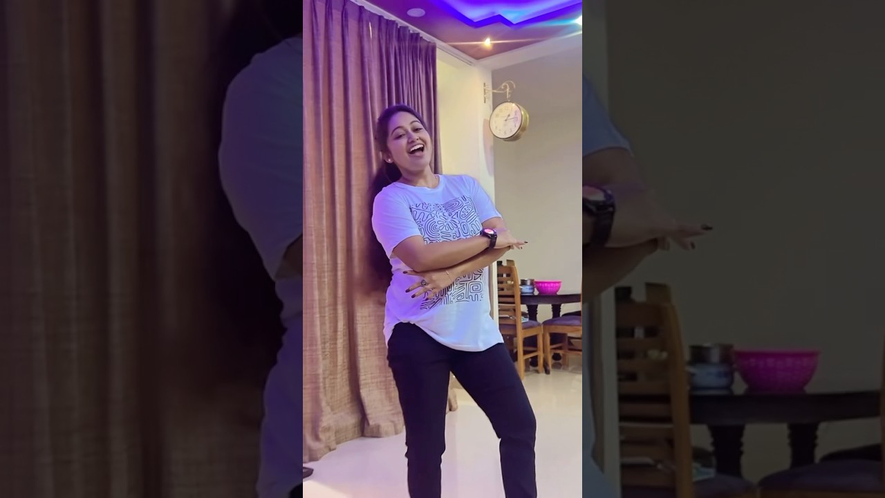 Meghna Vincent trending Apt dance reel #shorts