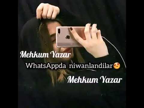 Mehkum Yazar WhatsApp üçün statuslar