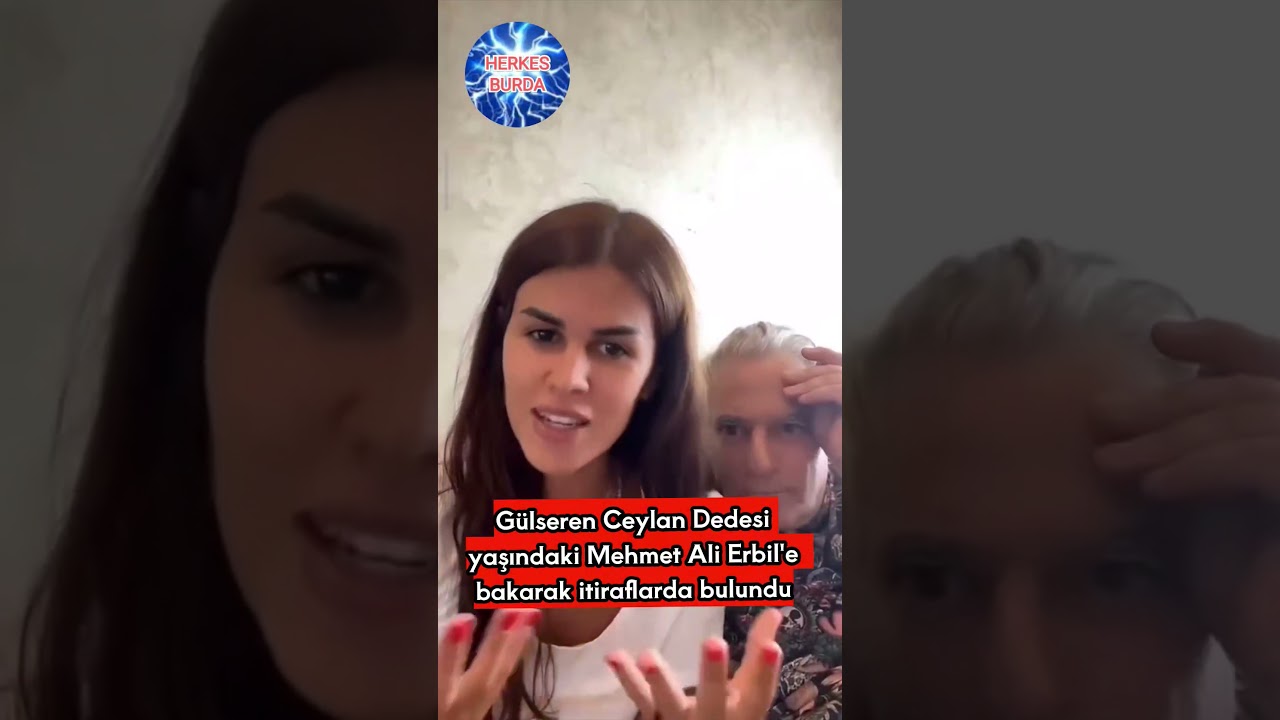 Mehmet Ali Erbil'in  40 yaş küçük sevgilisi Gülseren Ceylan #shorts